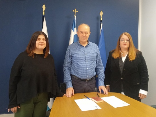 Image: Ορκίστηκαν δύο νέοι μόνιμοι υπάλληλοι στον Δήμο Ιεράπετρας
