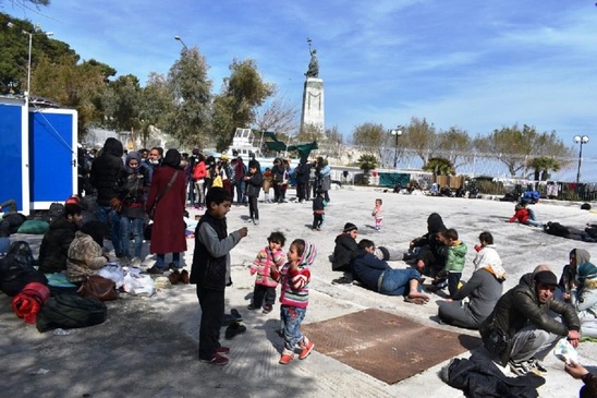 Image: Η πραγματική εικόνα από τη Λέσβο στον Ηχώ 99,8 μέσα από τον δημοσιογράφο Β. Παπαντώνη