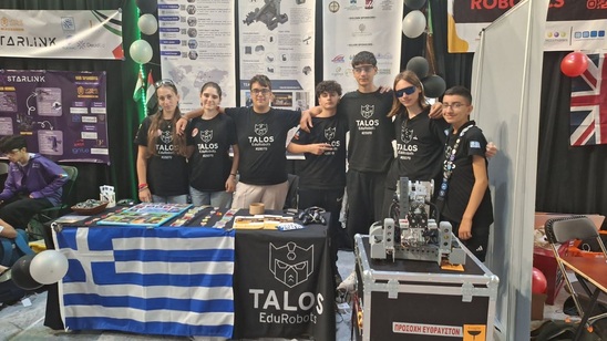 Image: Περηφάνια για την Ιεράπετρα – Η TALOS EduRobots σήκωσε ψηλά την Ελλάδα στο Ευρωπαϊκό Πρωτάθλημα Ρομποτικής
