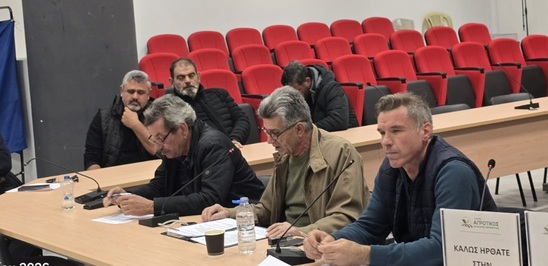 Image: Λειψυδρία στο επίκεντρο της Ετήσιας Γενικής Συνέλευσης του Ενιαίου Αγροτικού Συλλόγου Ιεράπετρας