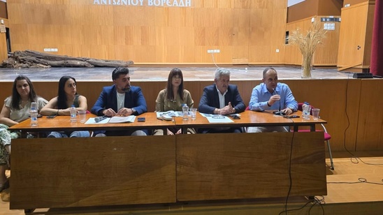 Image: Οροπέδιο Λασιθίου: Απολογισμός έργου με την παρουσία Πλακιωτάκη – «Διαφάνεια και διάλογος με τους πολίτες»