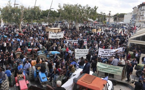 Image: Παγκρήτιο αγροτικό συλλαλητήριο: Το Ηράκλειο σήμερα θα «βουλιάξει από αγρότες»