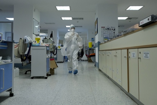 Image: 6 ασθενείς στη κλινική Covid του Νοσοκομείου Ιεράπετρας