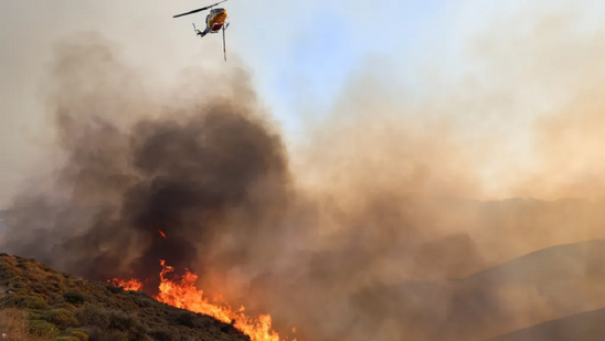 Image: Προσαγωγές επτά Τούρκων για τις φωτιές στη Χίο