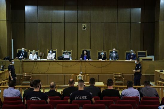 Image: Δίκη Χρυσής Αυγής: Σήμερα η αγόρευση της εισαγγελέως για τα αιτήματα των καταδικασθέντων