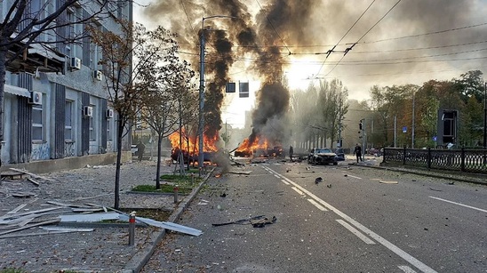 Image: Ουκρανία: Eκρήξεις συγκλόνισαν το Κίεβο και άλλες τέσσερις πόλεις - Άρχισαν τα αντίποινα Πούτιν