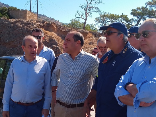 Image: 1,5 εκατ. ευρώ στον Δήμο Ιεράπετρας για αποκατάσταση ζημιών από την πυρκαγιά