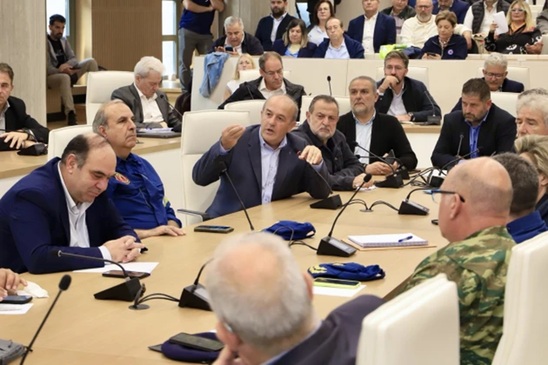 Image: Φραγκούλης: «Ο Θεός άκουσε τις προσευχές μας, αλλά το νερό ήταν πάρα πολύ»