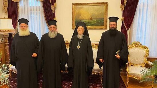 Image: Οι μητροπολίτες της Κρήτης ενημέρωσαν τον Πατριάρχη για τις διαδικασίες διαδοχής
