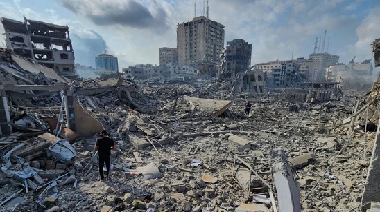 Image: Μεσανατολικό: Κλιμάκωση του πολέμου - Το Ισραήλ δέχεται πυρά και από Συρία και Λίβανο, 1.200 νεκροί στο έδαφός του