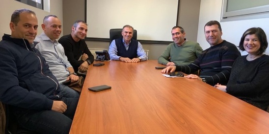 Image: Συνάντηση του Δημάρχου με το νεοσύστατο Σύλλογο Δρομέων Υγείας Ιεράπετρας