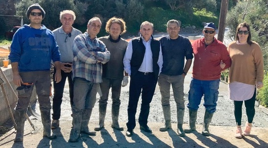 Image: Νέο έργο οδοποιίας στην κοινότητα Καβουσίου