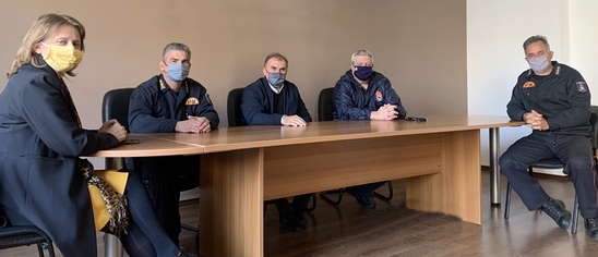 Image: Συνάντηση Δημάρχου Ιεράπετρας με τον νέο Διοικητή της Πυροσβεστικής Υπηρεσίας Λασιθίου