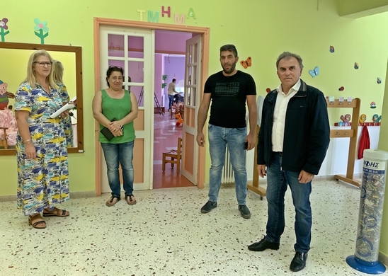 Image: Αναβαθμίζεται ο βρεφονηπιακός σταθμός του Κάτω Χωριού