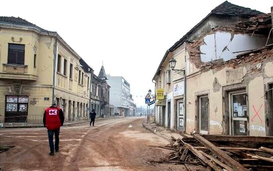 Image: Ο Ελληνικός Ερυθρός Σταυρός στο πλευρό των σεισμόπληκτων στη Κροατία