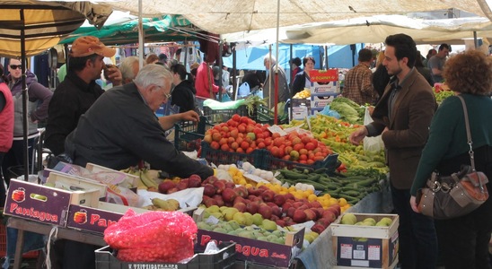 Image: Από λαϊκή αγορά στο υπαίθριο «σούπερ μάρκετ»
