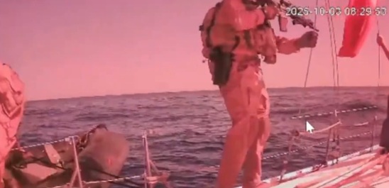 Image: Global Sumud Flotilla  / Ρεσάλτο των Ισραηλινών και στο Marinette (βίντεο)
