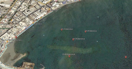Image: Το Πολεμικό Ναυτικό την Πέμπτη στην Ιεράπετρα για την περισυλλογή πυρομαχικών από τη νέα παραλία