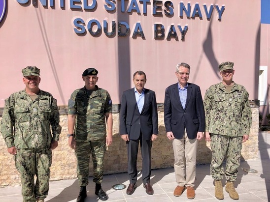 Image: Πάιατ από Σούδα: «Εδώ είναι η ναυαρχίδα της στρατιωτικής συνεργασίας ΗΠΑ – Ελλάδας»