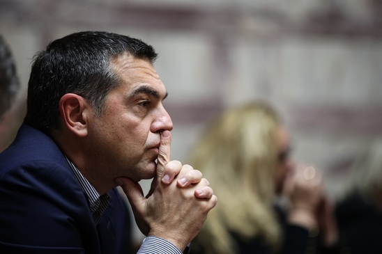 Image: Ο Αλέξης Τσίπρας παρουσιάζει το «Εθνικό Σχέδιο Ανάτασης» από το βήμα του Economist στη Θεσσαλονίκη