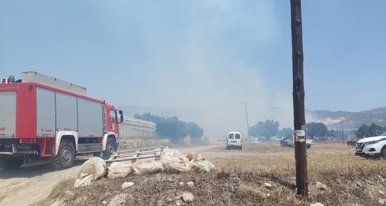 Image: Στο κόκκινο το Λασίθι - Έκκληση για προσοχή και υπευθυνότητα από τον Διοικητή της Πυροσβεστικής Λασιθίου