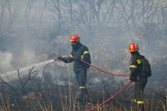 Image: Χάρτης πρόβλεψης κινδύνου πυρκαγιάς: Σε "Κίτρινο συναγερμό" σήμερα η Κρήτη