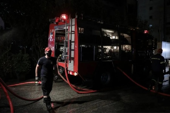 Image: Φωτιά σε σπίτι στα Χανιά – Νεκρή μία 78χρονη γυναίκα