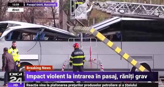 Image: Τροχαίο με λεωφορείο στη Ρουμανία που μετέφερε και Έλληνες τουρίστες – Ένας νεκρός και 22 τραυματίες
