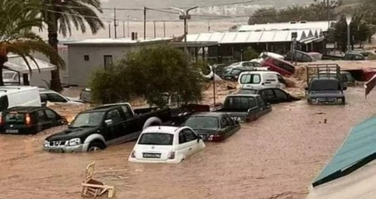 Image: Στη Βουλή οι τεράστιες καταστροφές στη Σητεία από την κακοκαιρία