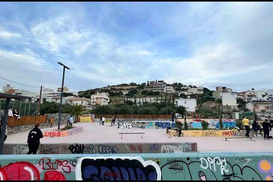 Image: Ο Άγιος Νικόλαος απέκτησε το δικό του skate park