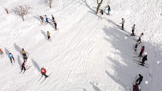 Image: Για σκι στο Οροπέδιο Λασιθίου - Εκπληκτικές εικόνες από drone