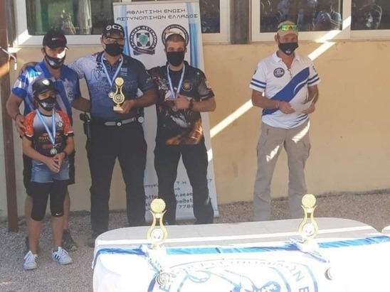 Image: Οι αστυνομικοί Λασιθίου συγχαίρουν τον συνάδελφό τους για τη 2η θέση στο πανελλήνιο πρωτάθλημα