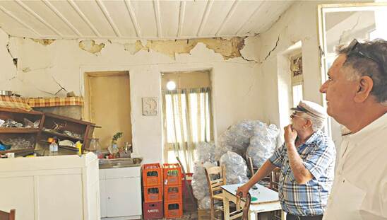 Image: Σεισμοί στο Δήμο Μινώα: 7 οικογένειες πρέπει να φύγουν από τα σπίτια τους