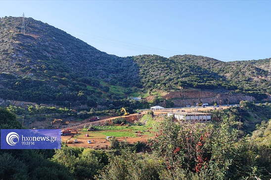 Image: Λασίθι: Στο εργοτάξιο του BOAK στη Νεάπολη ο Πρωθυπουργός