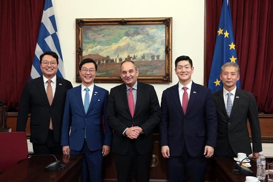Image: Γ. Πλακιωτάκης: Στρατηγικοί δεσμοί Ελλάδας – Κορέας σε ναυτιλία, εμπόριο και κοινοβουλευτική διπλωματία
