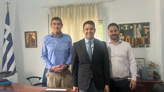 Image: Επίσκεψη του περιφερειάρχη ΟΝΝΕΔ Κρήτης στην Ιεράπετρα – Στήριξη στις αναπτυξιακές και υγειονομικές προοπτικές της περιοχής